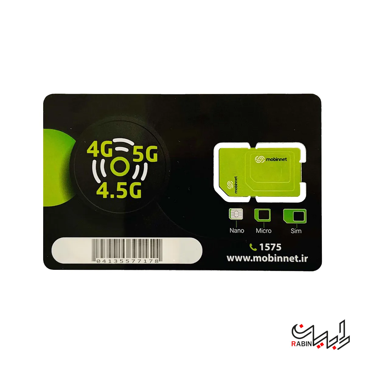 سیم کارت اصلی مبین نت (رومینگ 360) بسته 6 ماهه 100 گیگ